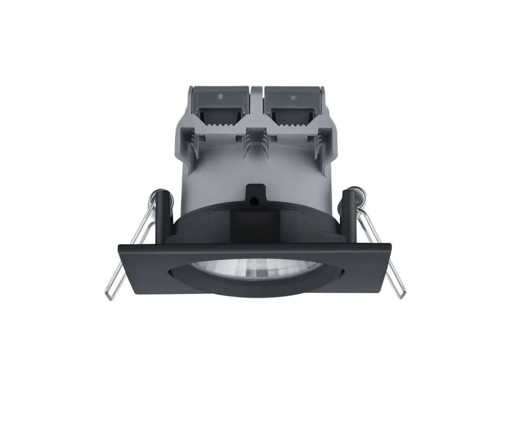 Sisustusvalaisimet^Trio Lighting LED alasvalo Pamir mattamusta neliö