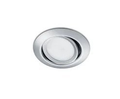 Sisustusvalaisimet^Trio Lighting LED alasvalo Rila kromi pyöreä