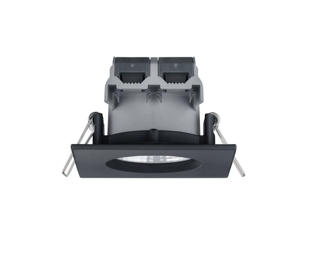 Sisustusvalaisimet^Trio Lighting LED alasvalo Zagros IP65 mattamusta neliö