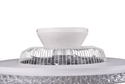 Sisustusvalaisimet^Trio Lighting LED kattotuuletin Harstad kromi starlight