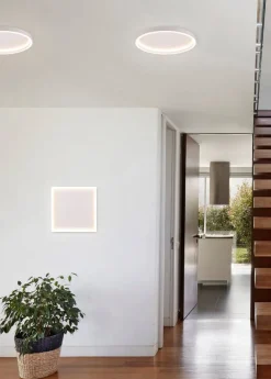 Sisustusvalaisimet^Trio Lighting LED kattovalaisin Rotonda pyöreä mattavalkoine
