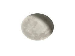 Sisustusvalaisimet^Trio Lighting LED kattovalaisin Lunar 40 cm valkoinen