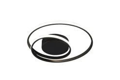 Sisustusvalaisimet^Trio Lighting LED kattovalaisin Zibella mattamusta SCANDI