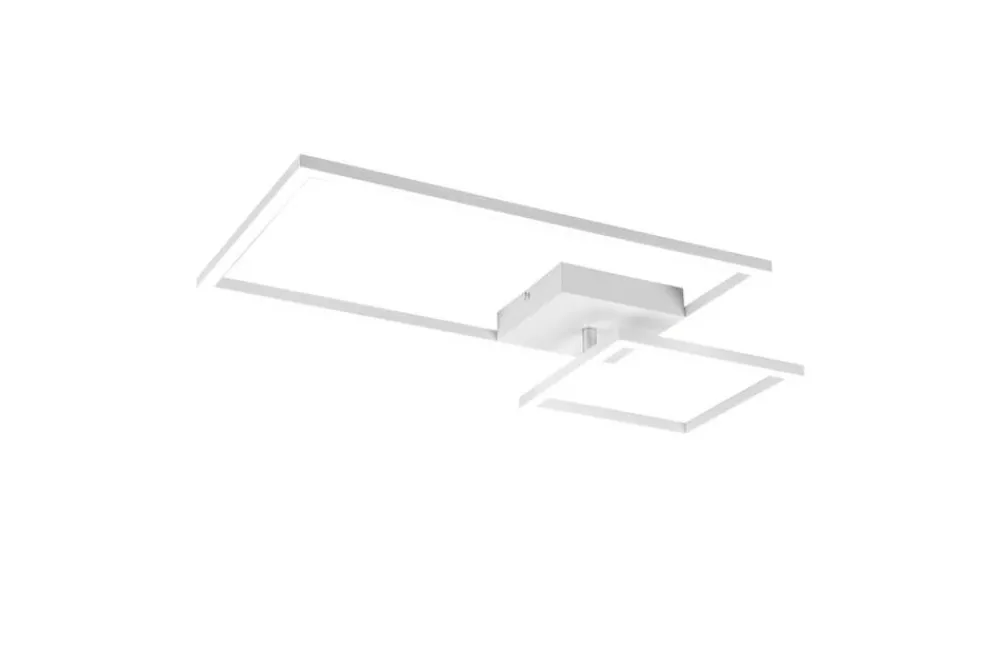 Sisustusvalaisimet^Trio Lighting LED kattovalaisin Padella mattavalkoinen