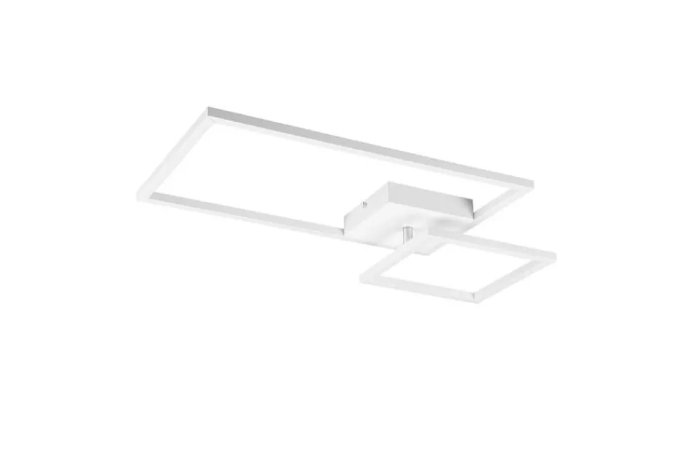 Sisustusvalaisimet^Trio Lighting LED kattovalaisin Padella mattavalkoinen