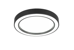 Sisustusvalaisimet^Trio Lighting LED kattovalaisin Arco 40 cm mattamusta RGBW