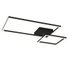 Sisustusvalaisimet^Trio Lighting LED kattovalaisin Padella mattamusta