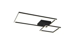 Sisustusvalaisimet^Trio Lighting LED kattovalaisin Padella mattamusta