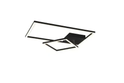 Sisustusvalaisimet^Trio Lighting LED kattovalaisin Padella mattamusta
