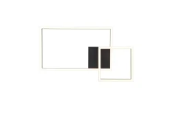 Sisustusvalaisimet^Trio Lighting LED kattovalaisin Padella mattamusta