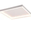 Sisustusvalaisimet^Trio Lighting LED kattovalaisin Rotonda neliö mattavalkoinen