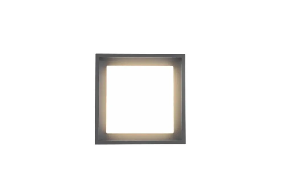 Ulkovalaisimet^Trio Lighting LED kattovalaisin Witham antrasiitti