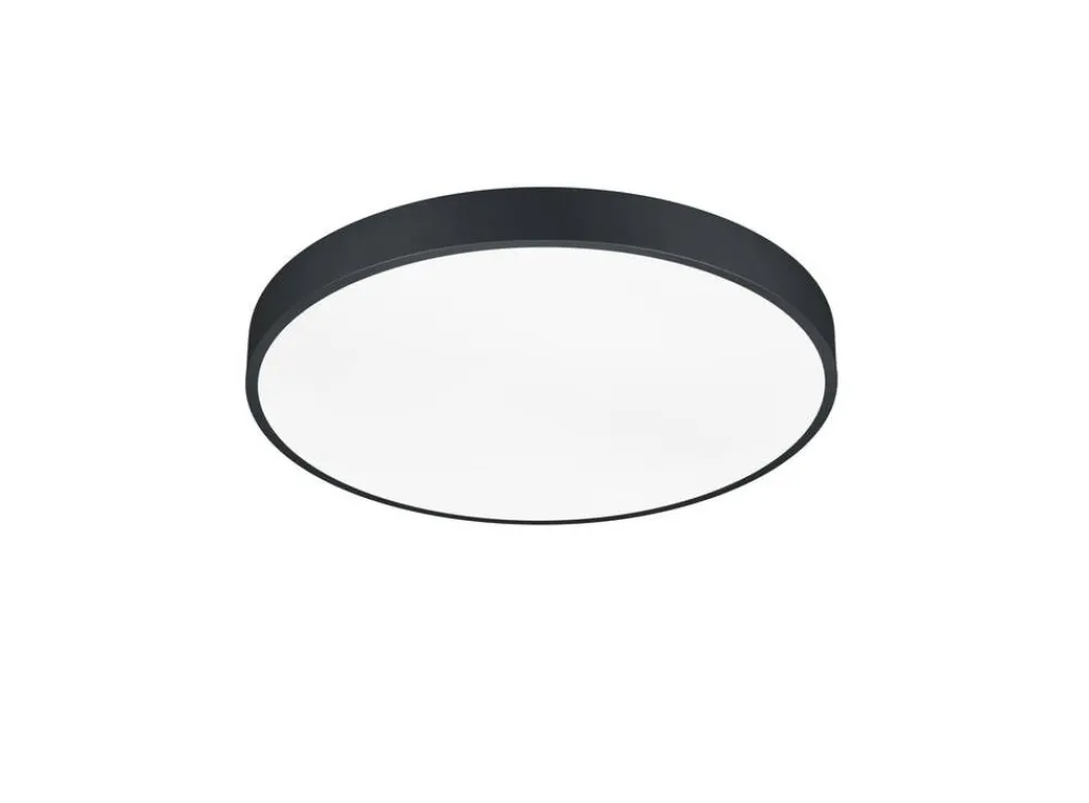 Sisustusvalaisimet^Trio Lighting LED kattovalaisin Waco 49 cm mattamusta