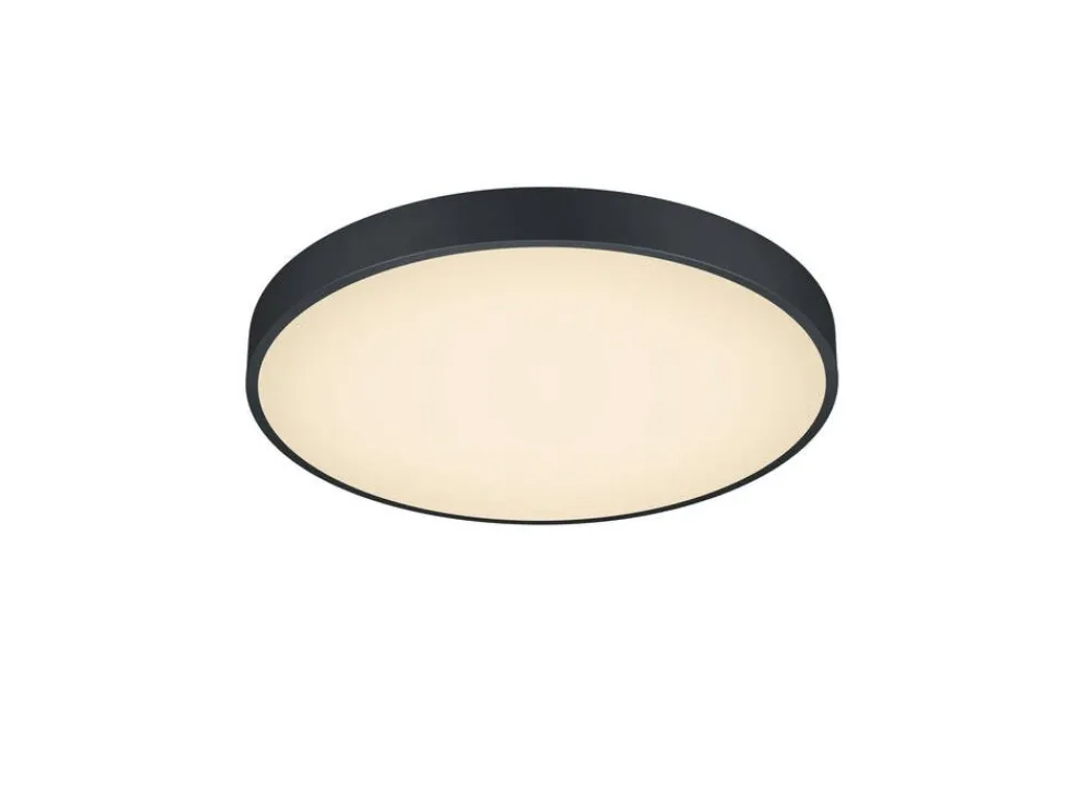 Sisustusvalaisimet^Trio Lighting LED kattovalaisin Waco 49 cm mattamusta