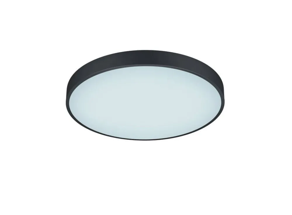 Sisustusvalaisimet^Trio Lighting LED kattovalaisin Waco 49 cm mattamusta