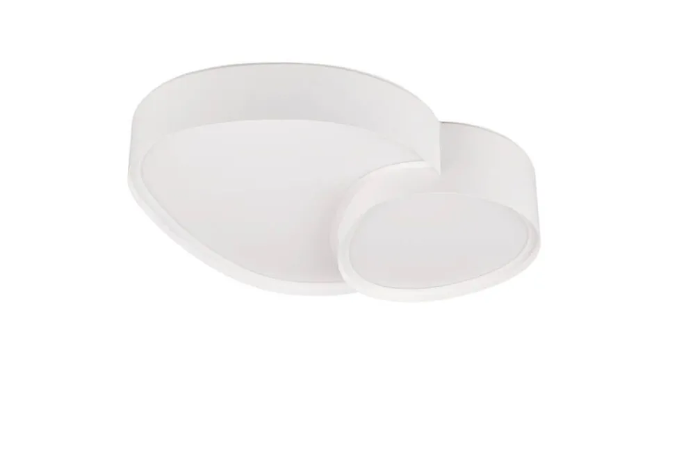 Sisustusvalaisimet^Trio Lighting LED kattovalaisin Rise 43 cm mattavalkoinen