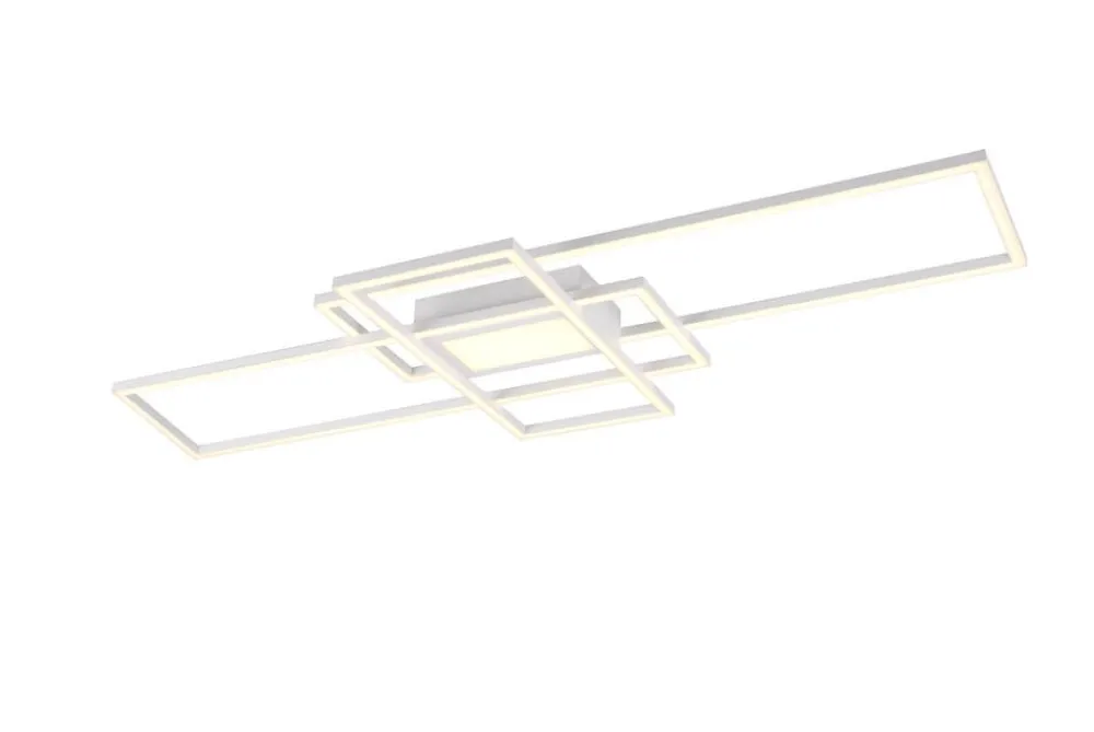 Sisustusvalaisimet^Trio Lighting LED kattovalaisin Irvine mattavalkoinen
