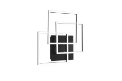 Sisustusvalaisimet^Trio Lighting LED kattovalaisin Mobile mattamusta