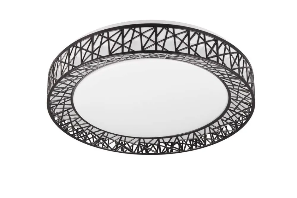 Sisustusvalaisimet^Trio Lighting LED kattovalaisin Cluster musta