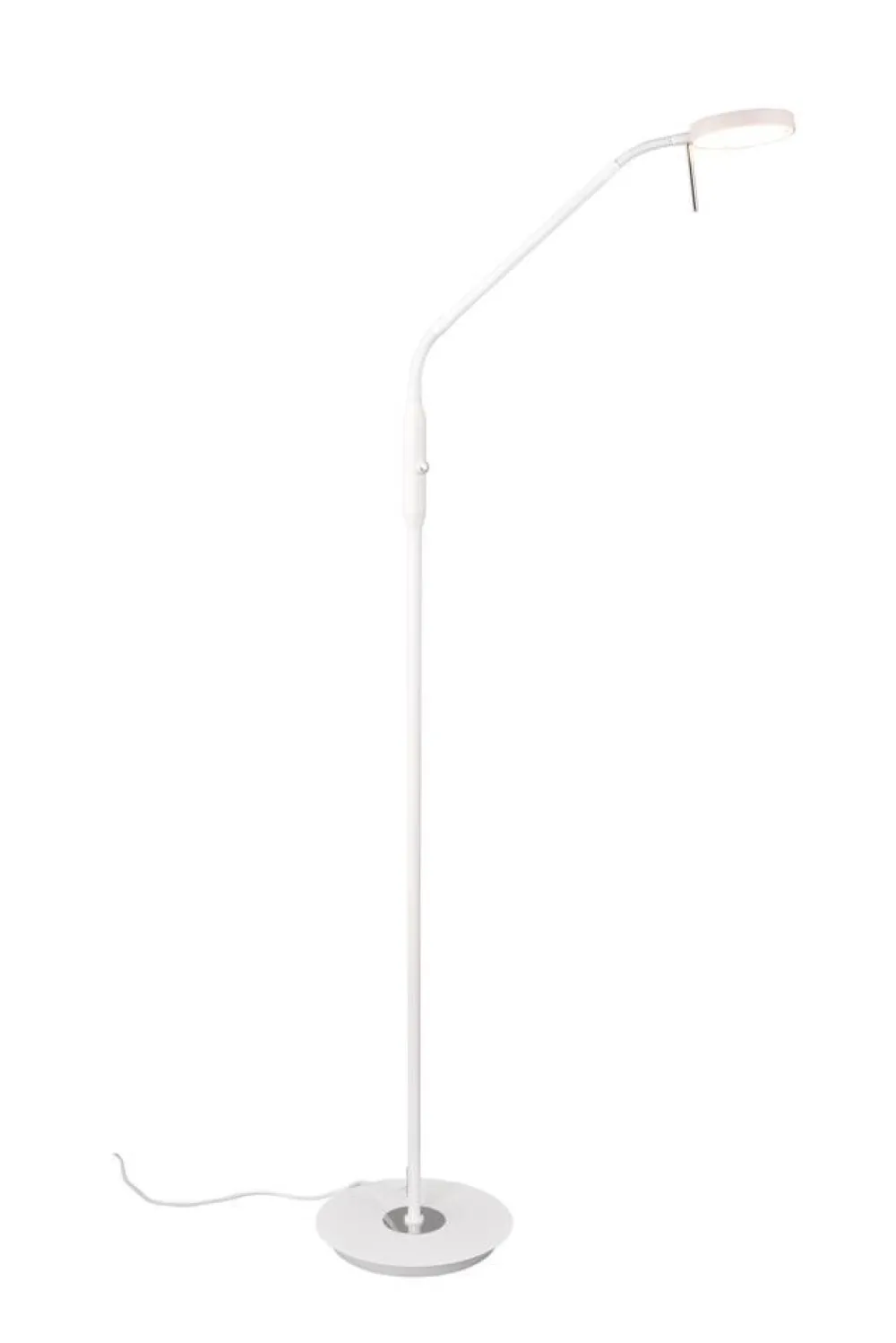 Sisustusvalaisimet^Trio Lighting LED lattiavalaisin Monza mattavalkoinen