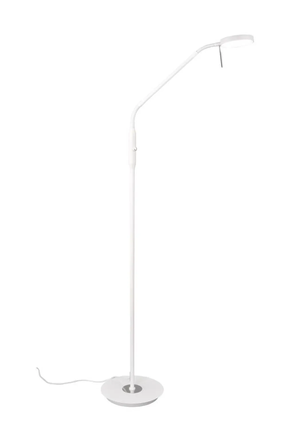 Sisustusvalaisimet^Trio Lighting LED lattiavalaisin Monza mattavalkoinen