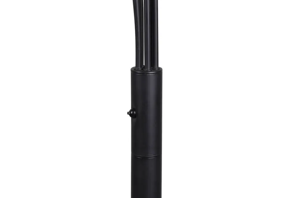 Sisustusvalaisimet^Trio Lighting LED lattiavalaisin Reed mattamusta