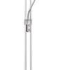 Sisustusvalaisimet^Trio Lighting LED lattiavalaisin Spock uplighter harjattu te