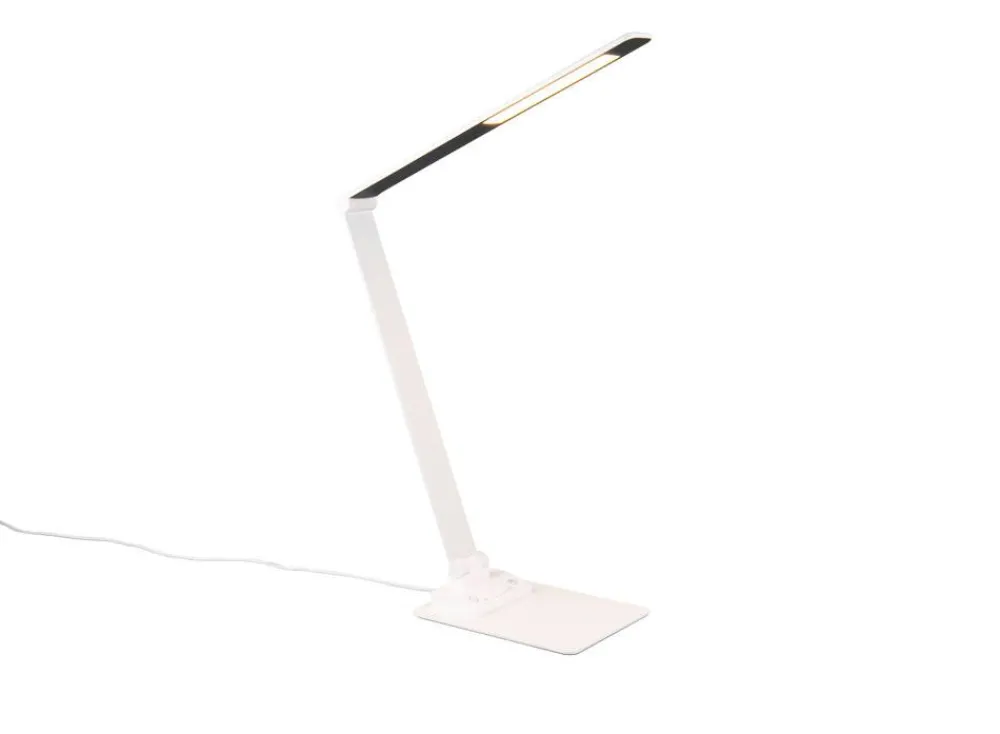 Sisustusvalaisimet^Trio Lighting LED pöytävalaisin Travis mattavalkoinen