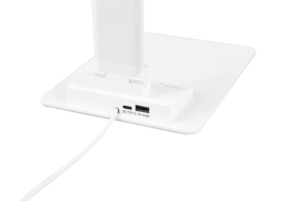 Sisustusvalaisimet^Trio Lighting LED pöytävalaisin Travis mattavalkoinen