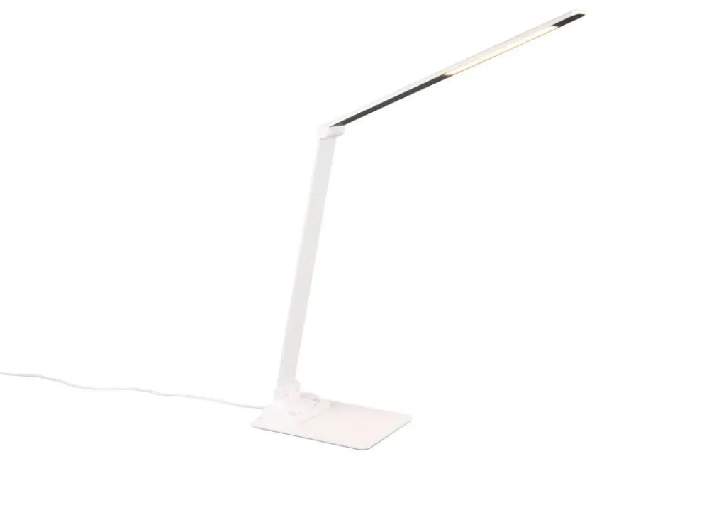 Sisustusvalaisimet^Trio Lighting LED pöytävalaisin Travis mattavalkoinen