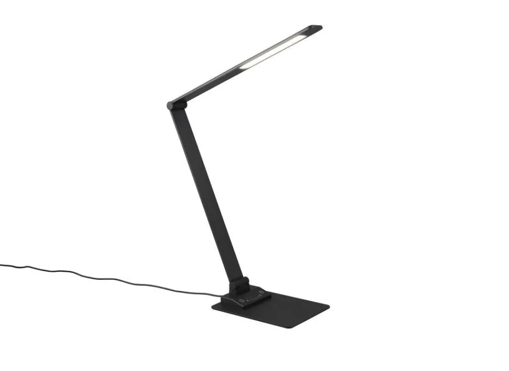 Sisustusvalaisimet^Trio Lighting LED pöytävalaisin Travis mattamusta