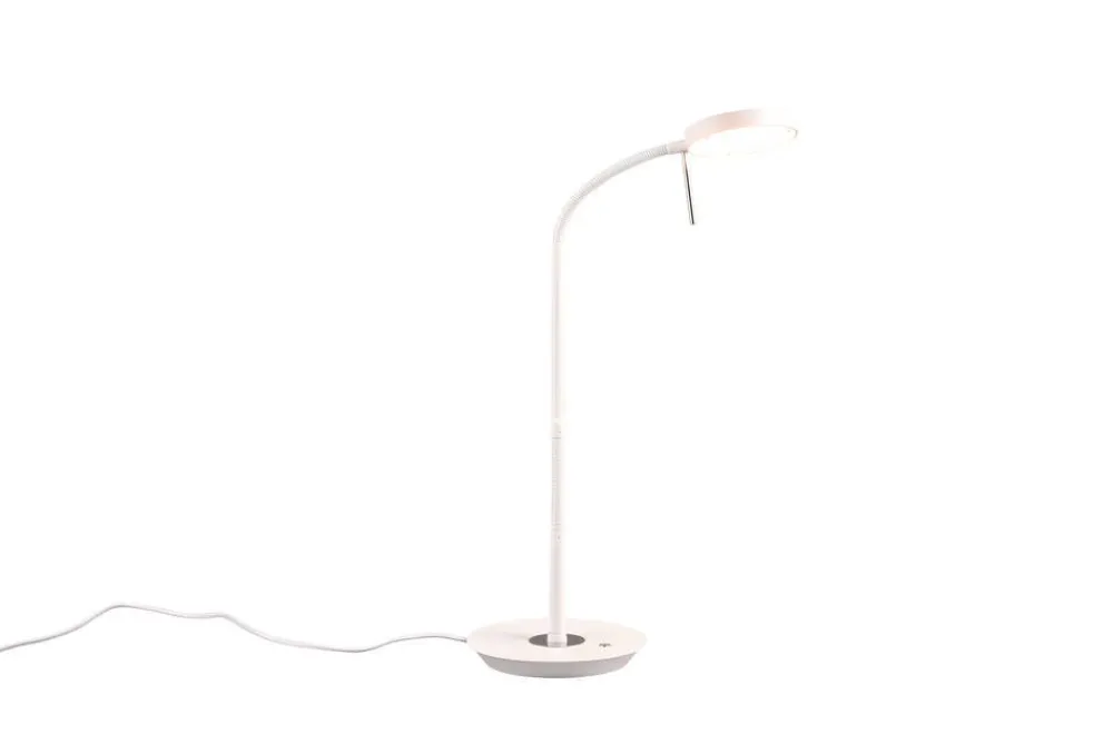Sisustusvalaisimet^Trio Lighting LED pöytävalaisin Monza mattavalkoinen