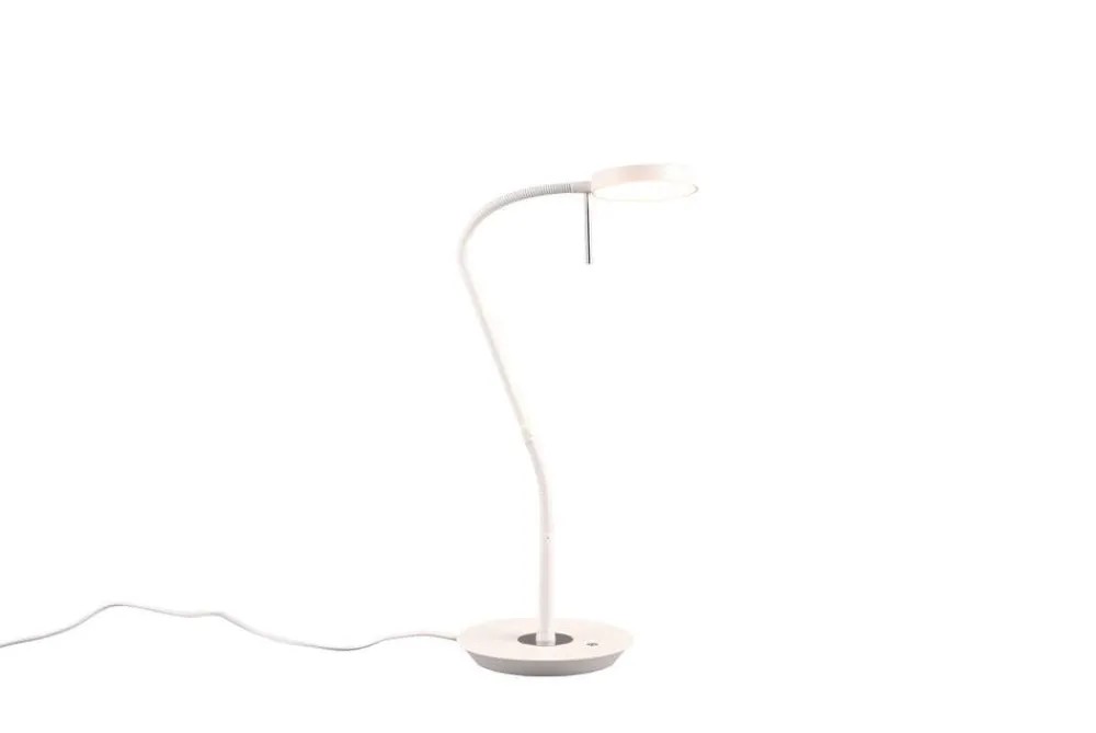 Sisustusvalaisimet^Trio Lighting LED pöytävalaisin Monza mattavalkoinen