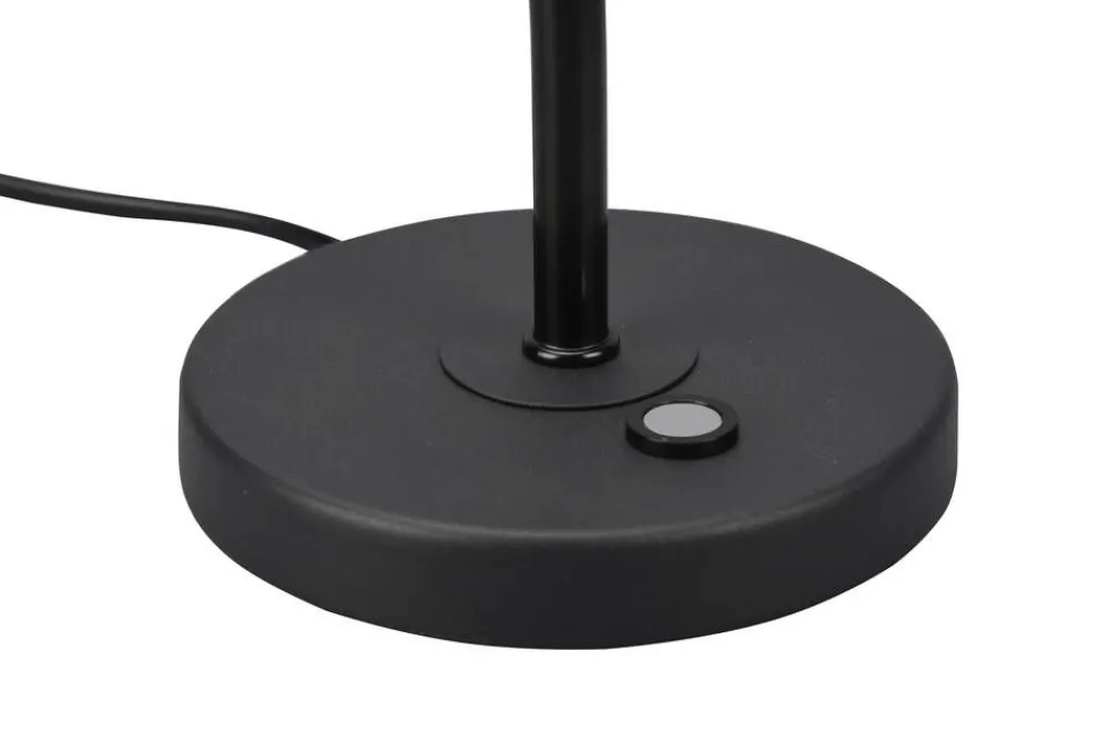 Sisustusvalaisimet^Trio Lighting LED pöytävalaisin Curtis mattamusta