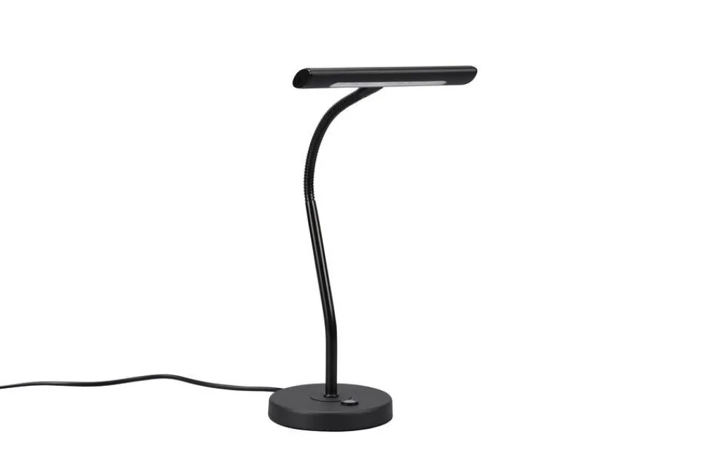 Sisustusvalaisimet^Trio Lighting LED pöytävalaisin Curtis mattamusta