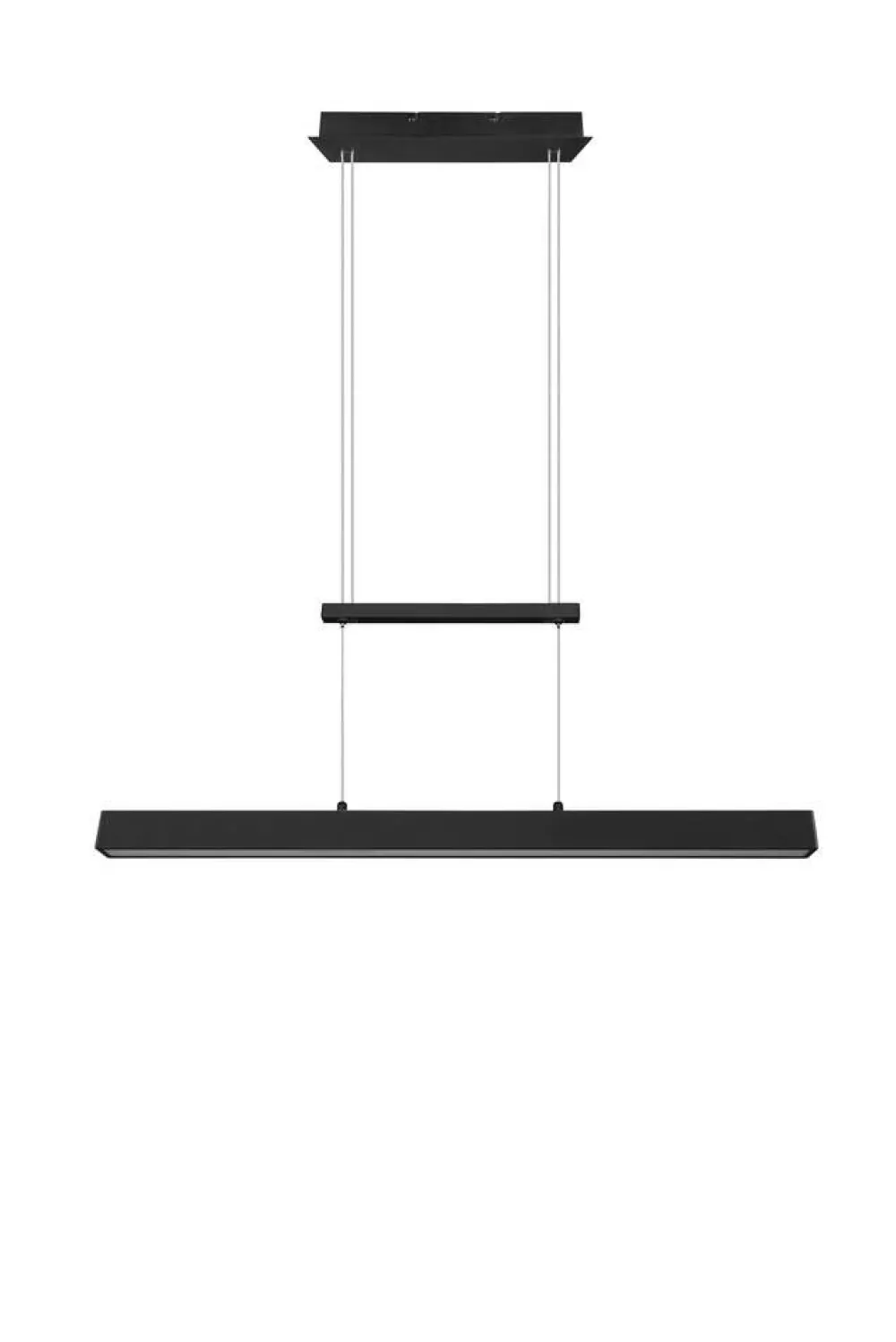 Sisustusvalaisimet^Trio Lighting LED riippuvalaisin Paros mattamusta
