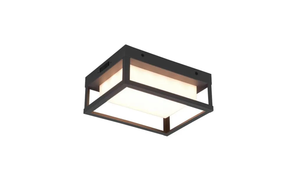 Ulkovalaisimet^Trio Lighting LED seinävalaisin Witham antrasiitti