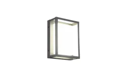 Ulkovalaisimet^Trio Lighting LED seinävalaisin Witham antrasiitti
