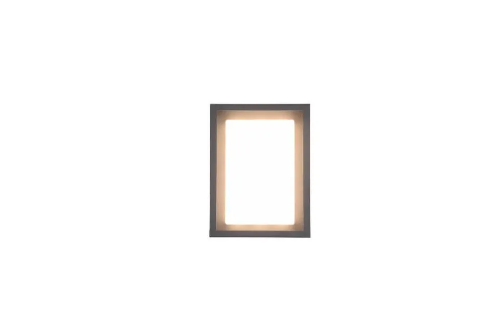 Ulkovalaisimet^Trio Lighting LED seinävalaisin Witham antrasiitti