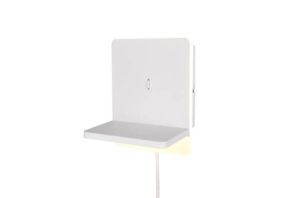 Sisustusvalaisimet^Trio Lighting LED seinävalaisin Fairfield mattavalkoinen lat