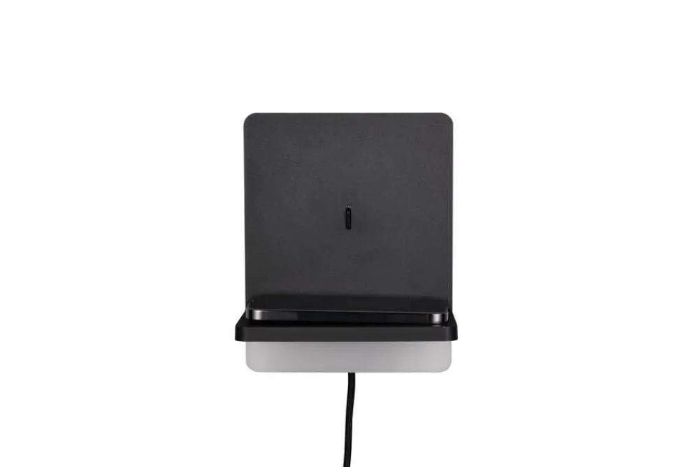 Sisustusvalaisimet^Trio Lighting LED seinävalaisin Fairfield mattamusta latausa