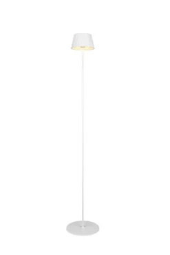 Sisustusvalaisimet^Trio Lighting LED ulkolattiavalaisin Suarez mattavalkoinen l