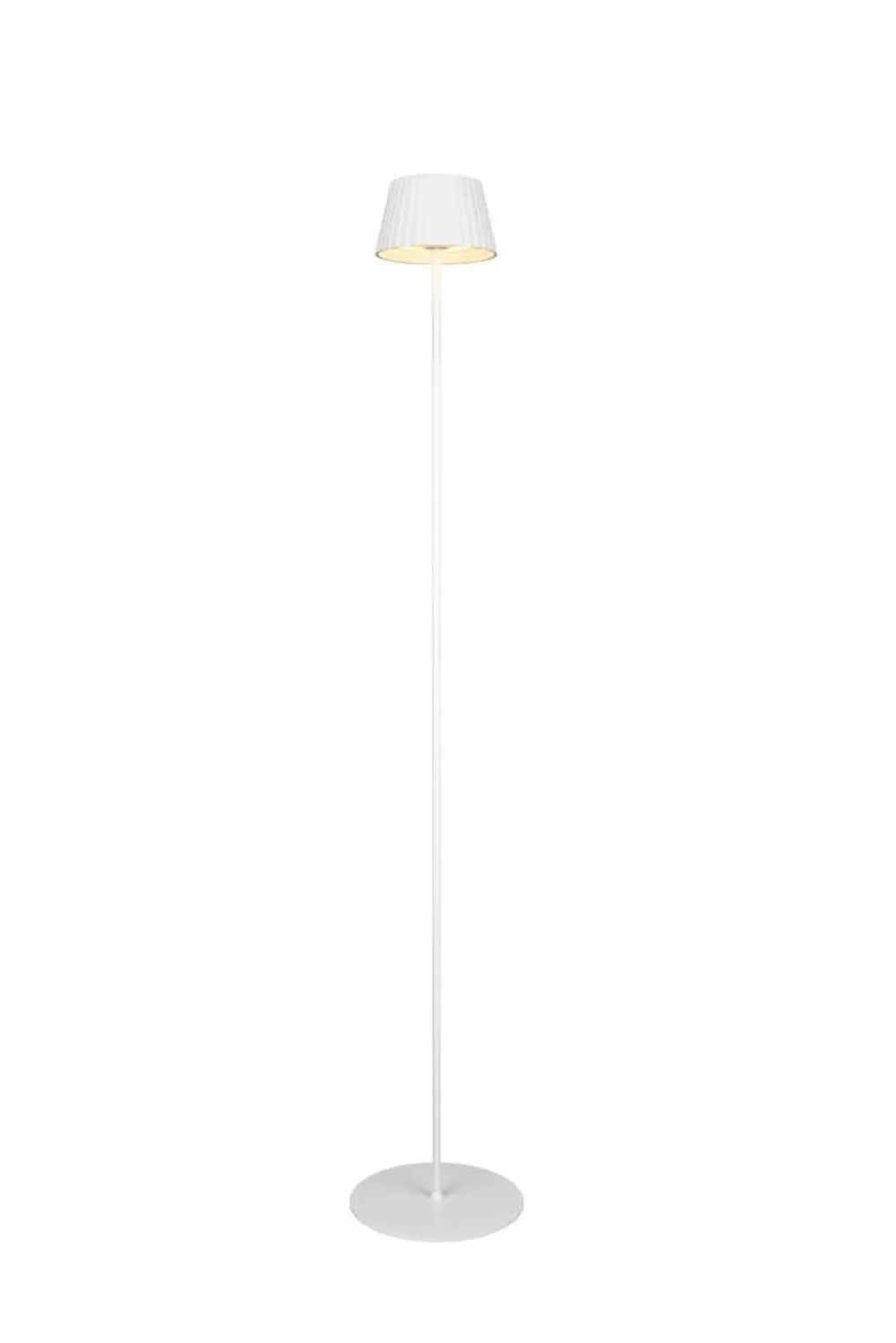 Sisustusvalaisimet^Trio Lighting LED ulkolattiavalaisin Suarez mattavalkoinen l