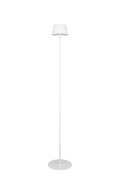 Sisustusvalaisimet^Trio Lighting LED ulkolattiavalaisin Suarez mattavalkoinen l