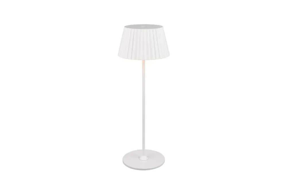 Sisustusvalaisimet^Trio Lighting LED ulkopöytävalaisin Suarez mattavalkoinen la