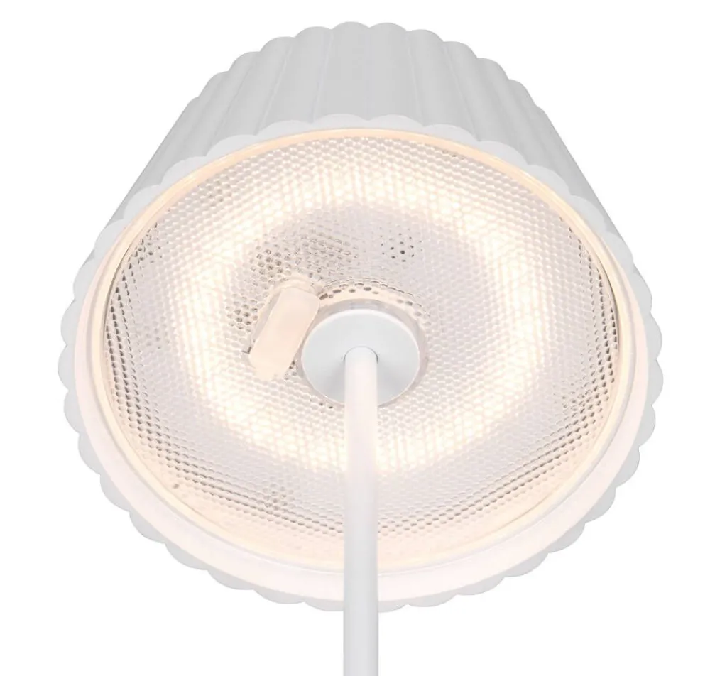 Sisustusvalaisimet^Trio Lighting LED ulkopöytävalaisin Suarez mattavalkoinen la