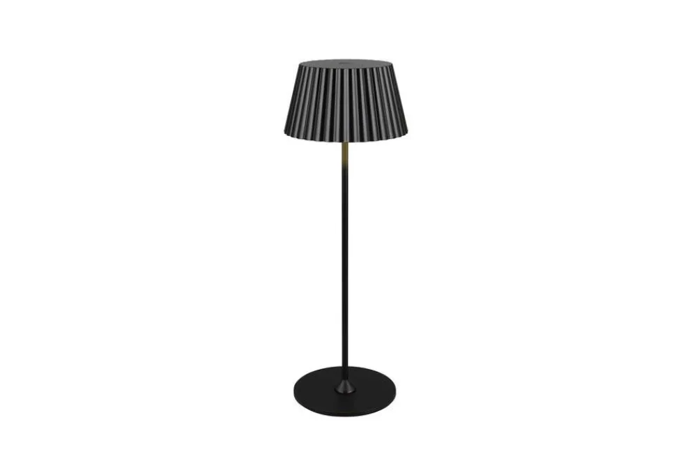 Sisustusvalaisimet^Trio Lighting LED ulkopöytävalaisin Suarez mattamusta ladatt