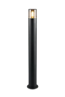 Ulkovalaisimet^Trio Lighting pylväsvalaisin Hoosic 80 cm E27 mattamusta