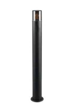 Ulkovalaisimet^Trio Lighting pylväsvalaisin Hoosic 80 cm E27 mattamusta