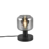 Sisustusvalaisimet^Trio Lighting pöytävalaisin Mataro E14 mattamusta/savu